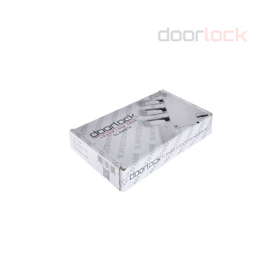 Замок дверной DOORLOCK DL8257K, длинный ключ, сувальдный, хромированный