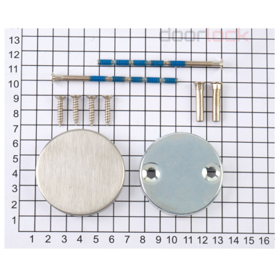 Розетка глухая DOORLOCK R55 UG Rt (нержавеющая сталь)