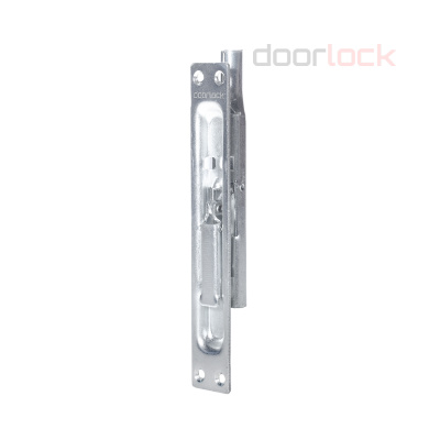 Шпингалет торцевой DOORLOCK FBM/1S ZN Оцинкованный, длина хода 18мм