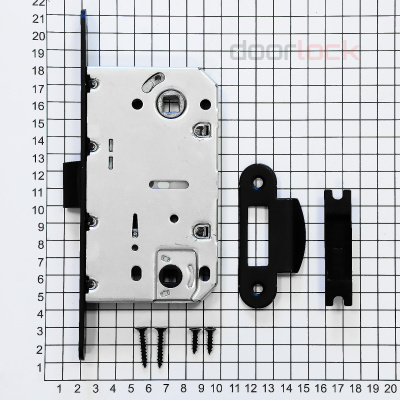 Замок дверной Doorlock V 432/WC/50/96/18/SCr, межкомнатный, матовый хром