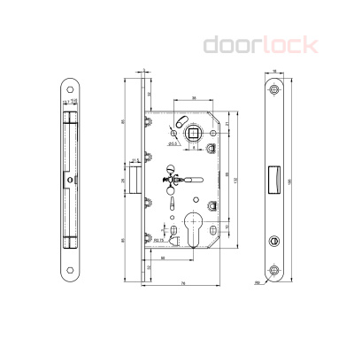 Замок DOORLOCK 431