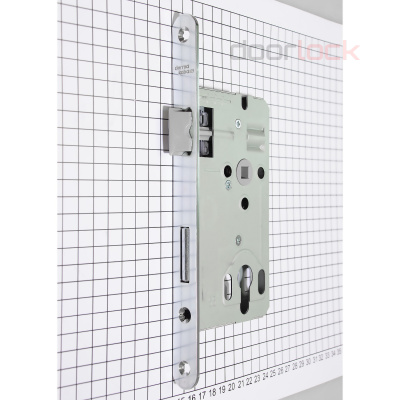 Замок дверной GEGE ERGO.PZ.R85.8.LM72.3.20.235.DS.DIN , цилиндровый, оцинкованный