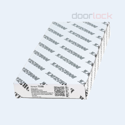 Замок дверной DL4200WС/55/78/20/SCr, межкомнатный, матовый хром