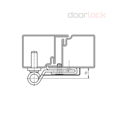 Петля SIMONSWERK Variant Multi 2D VN5046
