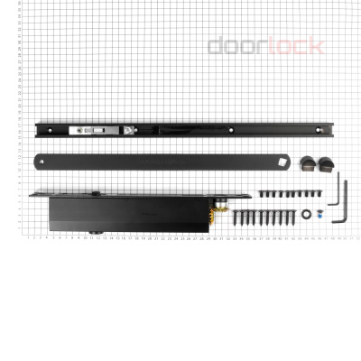 Врезной доводчик DL 700 ITS / М (с функцией Hold-Open)